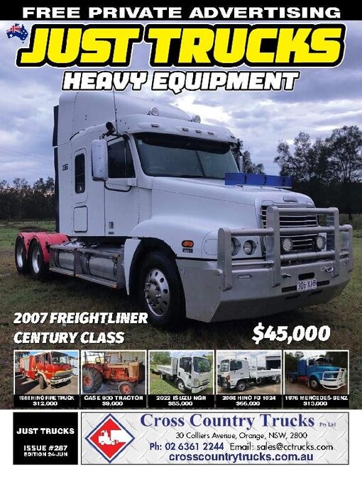 Title details for Just Trucks & Heavy Equipment by JUST AUTO Classifieds Pty Ltd - Available